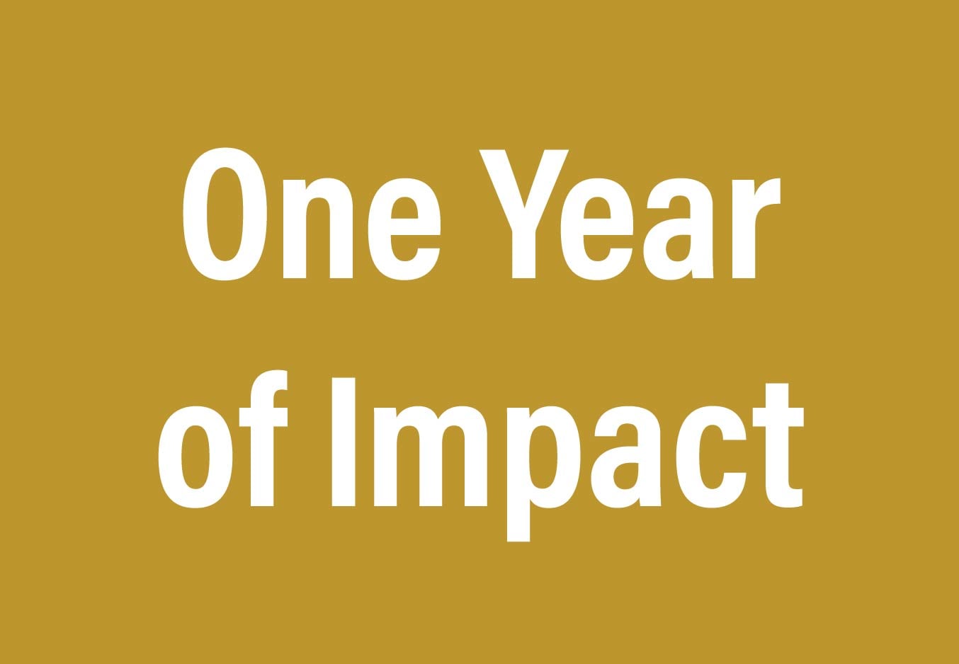 Crossworld missions one year of impact header