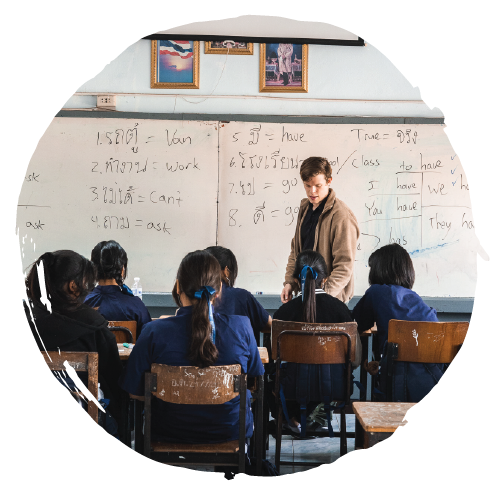 Pursue becoming a missionary teacher abroad