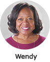 Wendy, missions mentor