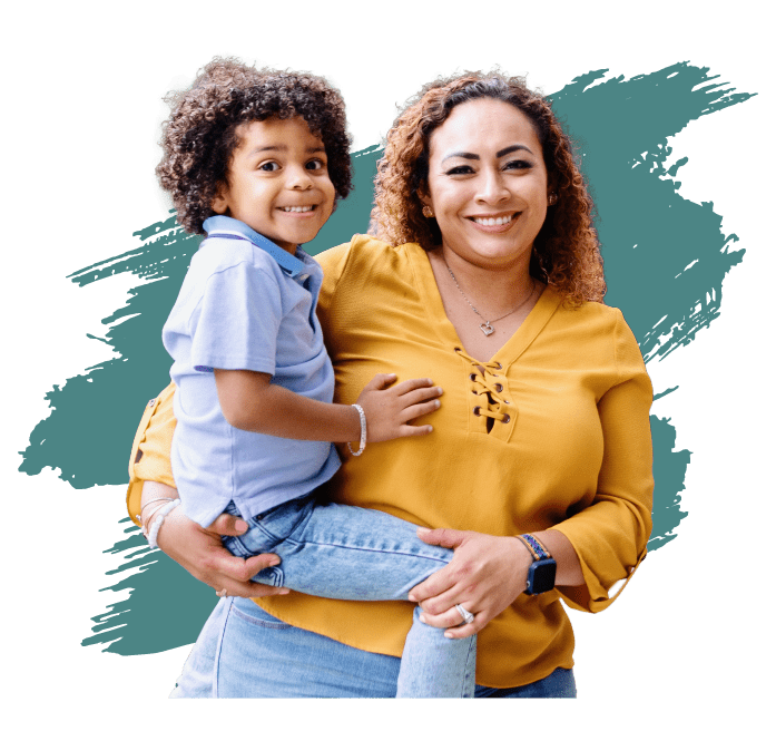 Missionary family portrait